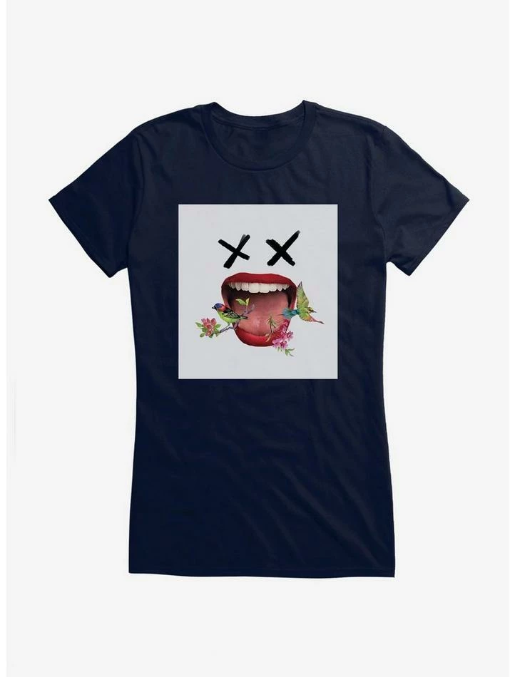 Deals 👍 DC Comics Birds Of Prey Harley Quinn X Eyes 👧 Girls Black T-Shirt 🛒 - Image 4