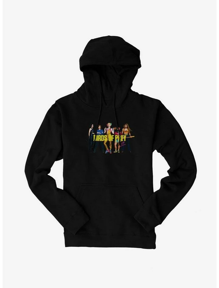 Budget ๐งจ DC Comics Birds Of Prey Harley Quinn And Her Crew Hoodie โค๏ธ - Image 2