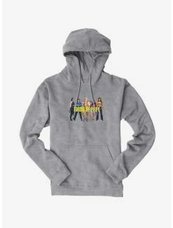Budget 🧨 DC Comics Birds Of Prey Harley Quinn And Her Crew Hoodie ❤️