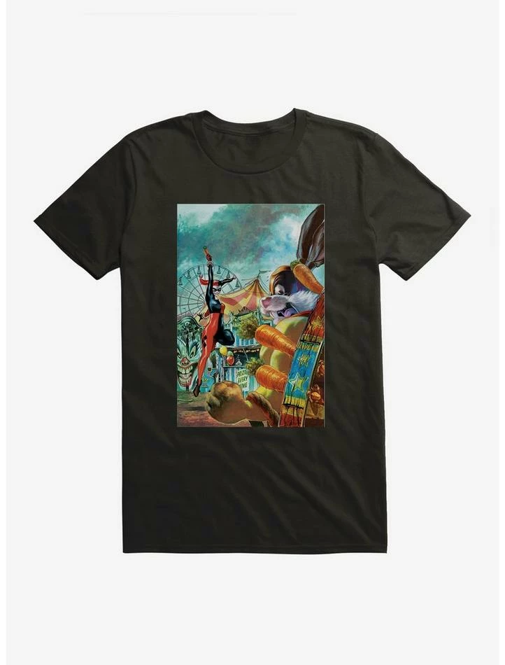 Budget ๐คฉ DC Comics Batman Harley Quinn Circus T-Shirt ๐งจ - Image 2