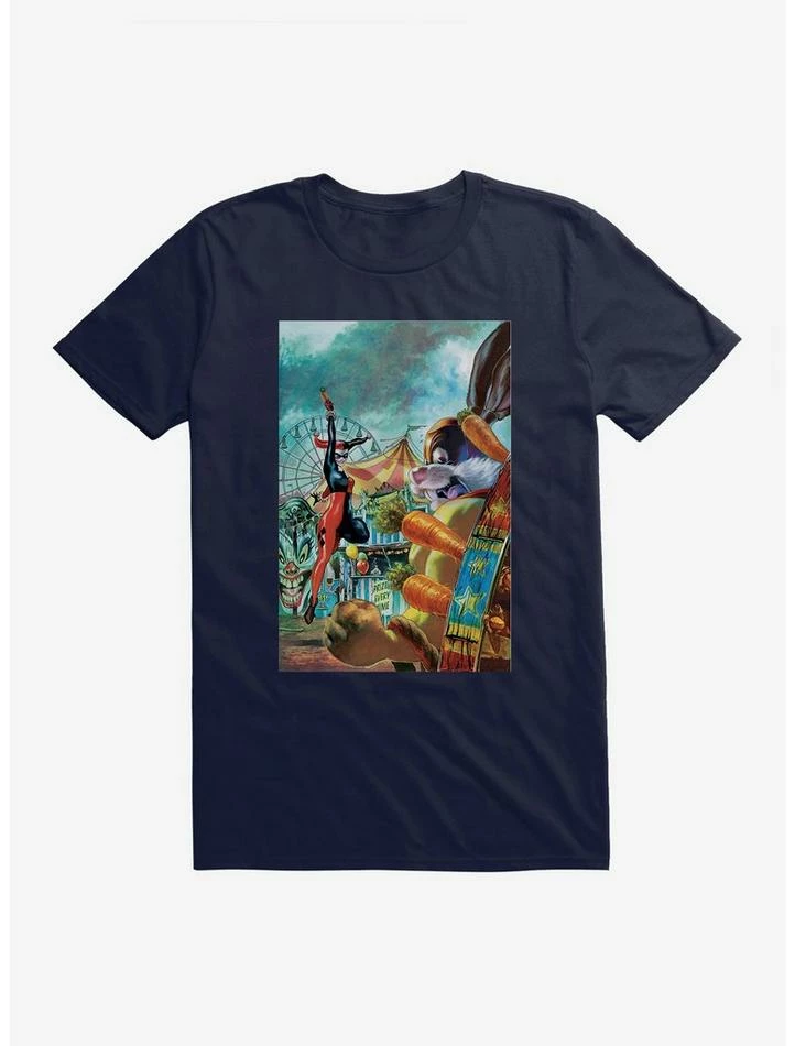 Budget ๐คฉ DC Comics Batman Harley Quinn Circus T-Shirt ๐งจ - Image 4