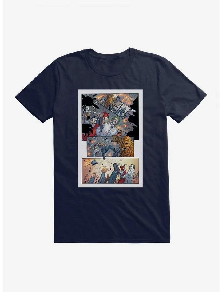 Best deal โจ DC Comics Batman Harley Quinn Take Over Comic Strip T-Shirt ๐ฏ - Image 3