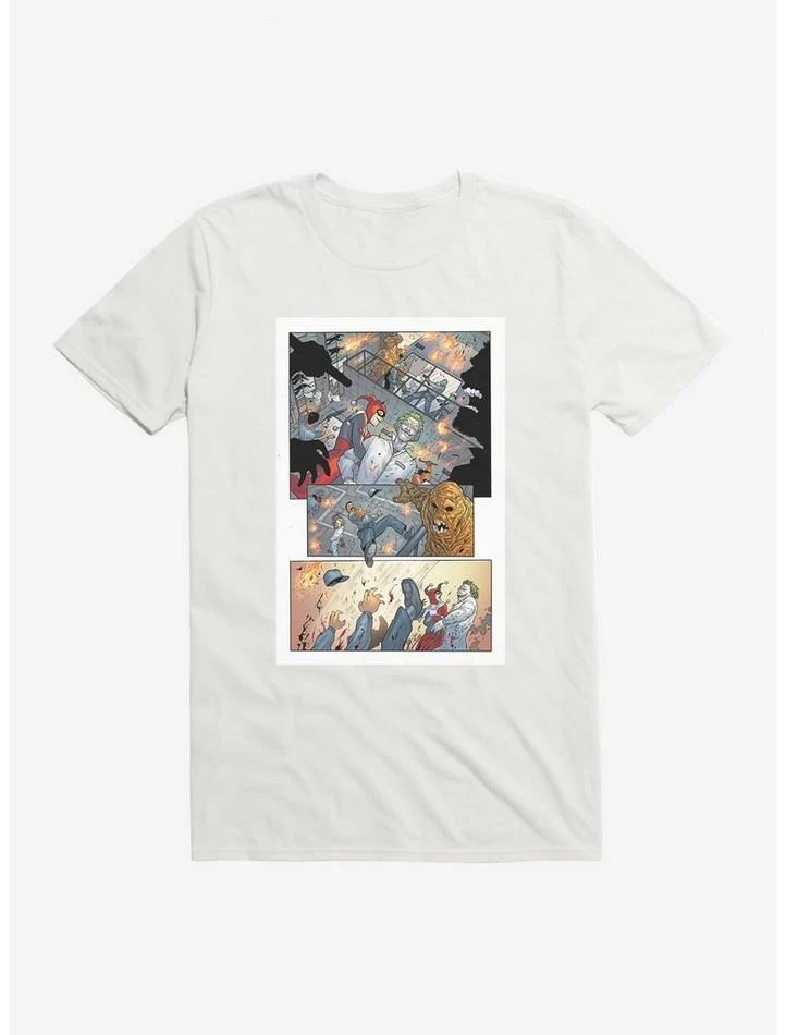 Best deal โจ DC Comics Batman Harley Quinn Take Over Comic Strip T-Shirt ๐ฏ - Image 6
