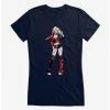 New 😀 DC Comics Batman Harley Quinn Power Stance 👧 Girls T-Shirt 🎁