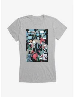 Flash Sale ✔️ DC Comics Batman Harley Quinn Tricked You Comic Strip 👧 Girls T-Shirt ⭐