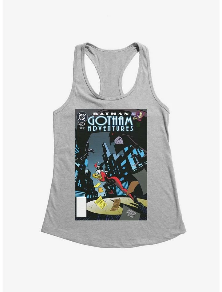 New 😍 DC Comics Batman Harley Quinn Gotham Adventures Comic 👧 Girls Tank ⭐ - Image 3