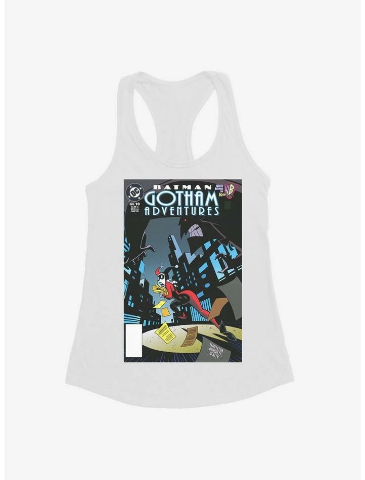 New 😍 DC Comics Batman Harley Quinn Gotham Adventures Comic 👧 Girls Tank ⭐ - Image 5