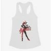 Best reviews of 🔥 DC Comics Batman Harley Quinn Hi Puddin' White Paint Splatter 👧 Girls Tank 🌟