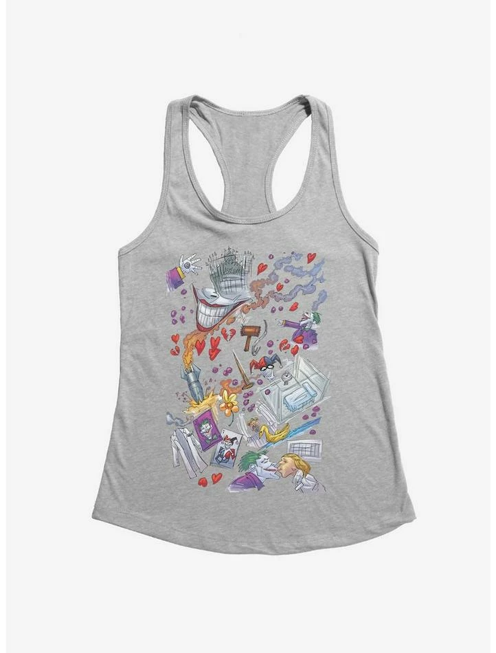 Best Pirce 🛒 DC Comics Batman Harley Quinn Love Story 👧 Girls Tank 🎉 - Image 5