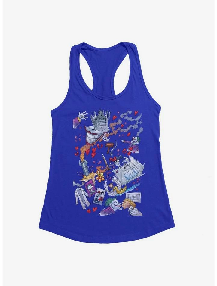 Best Pirce 🛒 DC Comics Batman Harley Quinn Love Story 👧 Girls Tank 🎉 - Image 3