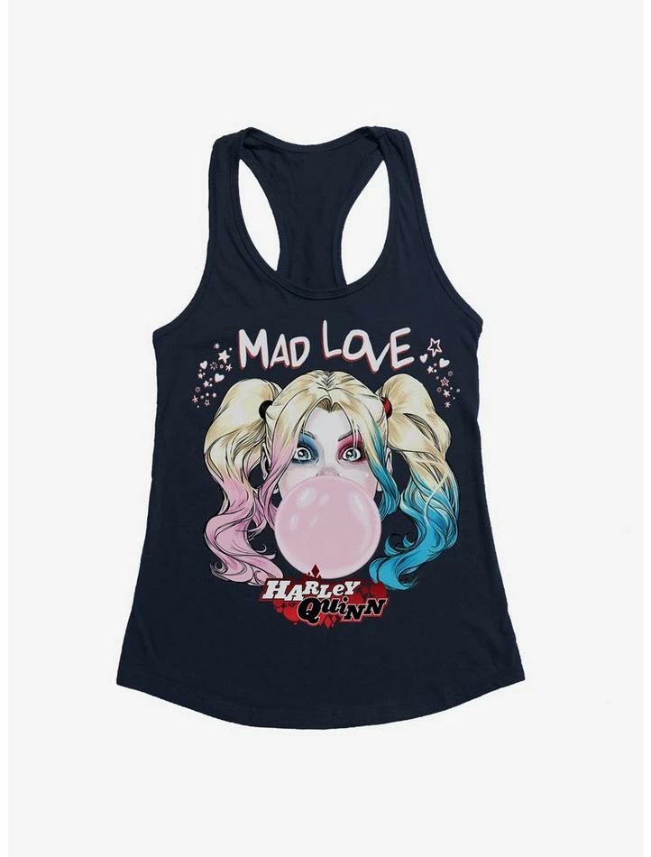 Buy 👏 DC Comics Batman Harley Quinn Mad Love Bubblegum 👧 Girls Tank ✔️ - Image 3