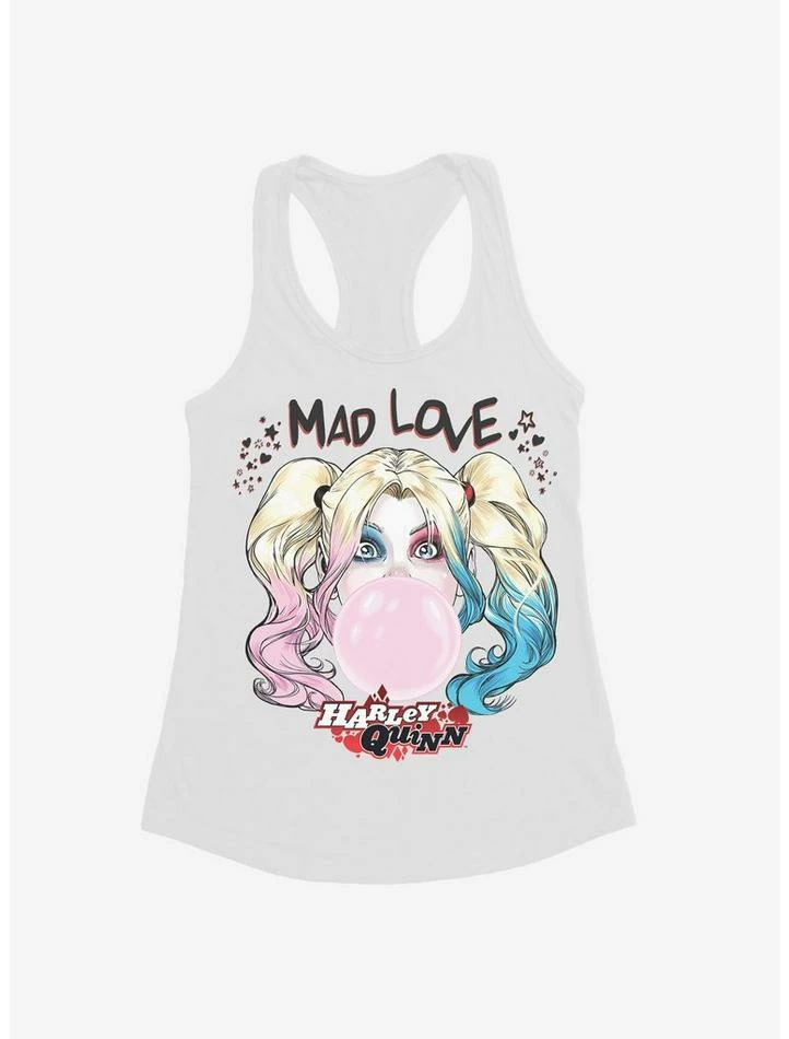 Buy 👏 DC Comics Batman Harley Quinn Mad Love Bubblegum 👧 Girls Tank ✔️ - Image 2