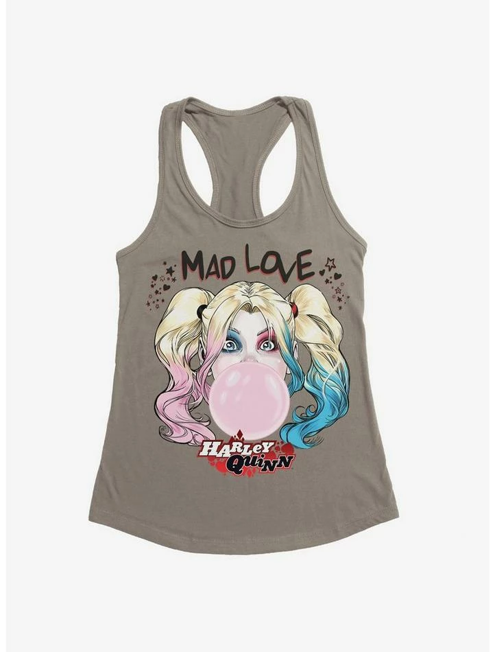 Buy 👏 DC Comics Batman Harley Quinn Mad Love Bubblegum 👧 Girls Tank ✔️ - Image 5