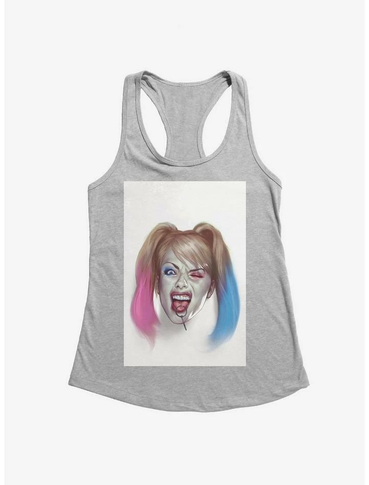 Promo 🤩 DC Comics Batman Harley Quinn Sketch Portrait 👧 Girls Tank 🌟 - Image 5