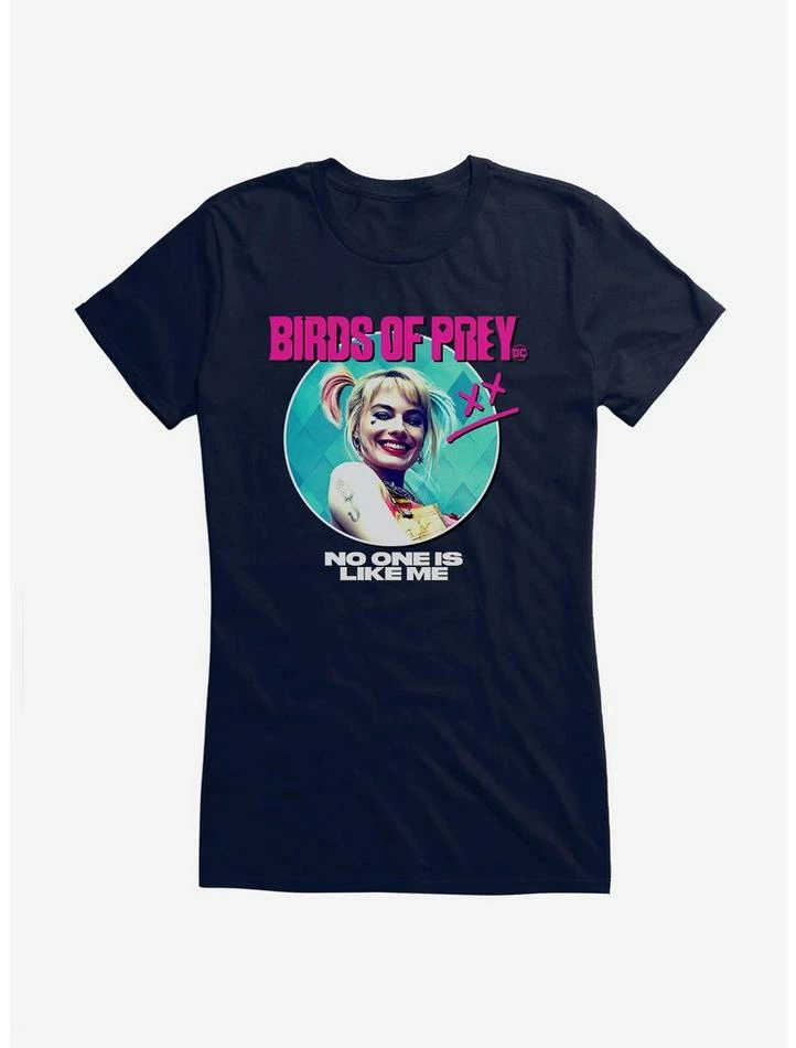Wholesale 😍 DC Comics Birds Of Prey Harley Quinn No One Is Like Me 👧 Girls T-Shirt ✨ - Image 4