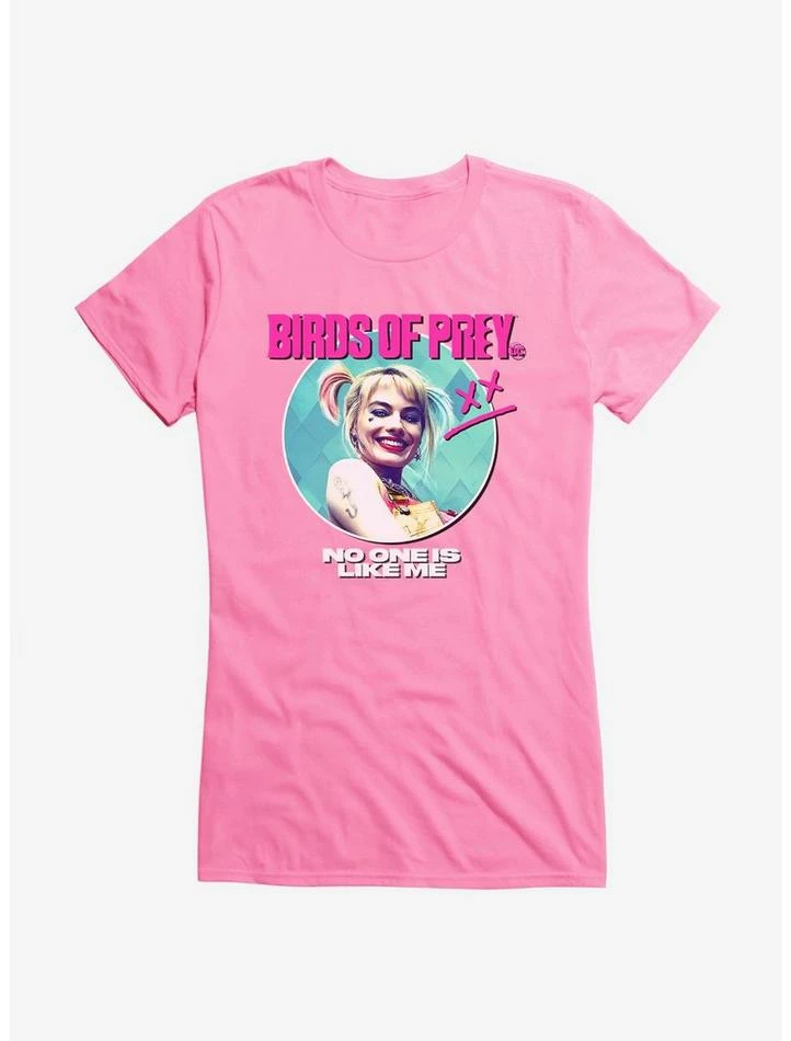Wholesale 😍 DC Comics Birds Of Prey Harley Quinn No One Is Like Me 👧 Girls T-Shirt ✨ - Image 5