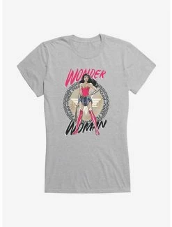 Best Pirce 😉 DC Comics Wonder 👩 Woman 🥾 Boots 👧 Girls T-Shirt 🎁