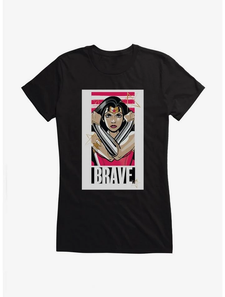 Best deal ๐งจ DC Comics Wonder ๐ฉ Woman Brave ๐ง Girls T-Shirt ๐ฅ - Image 2