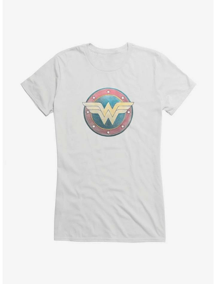 Coupon ⭐ DC Comics Wonder 👩 Woman Classic Shield 👧 Girls T-Shirt 🌟 - Image 6