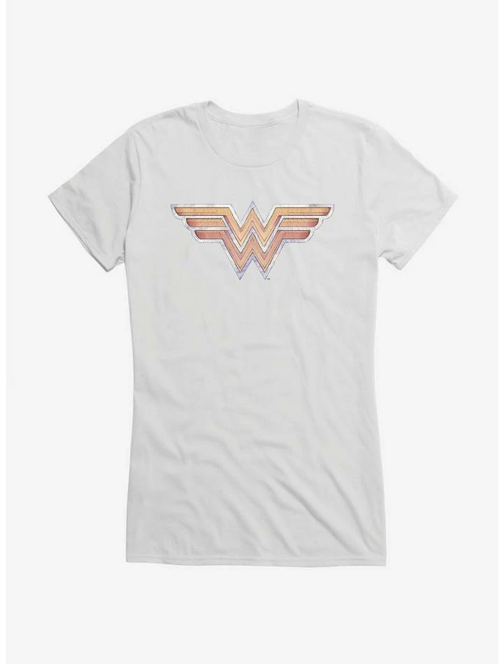 Best Sale 😍 DC Comics Wonder 👩 Woman Gold Logo 👧 Girls T-Shirt 👏 - Image 6