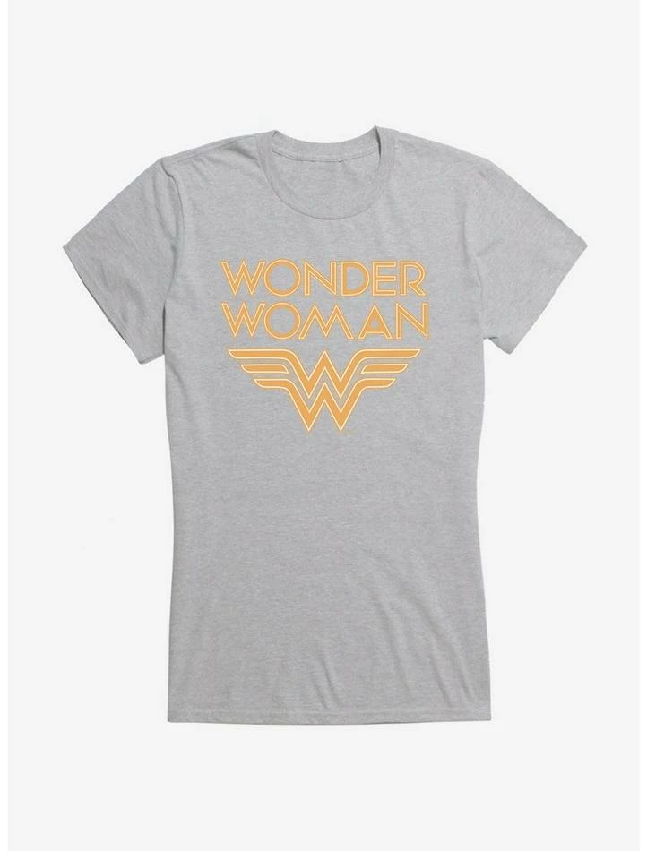 Buy 👏 DC Comics Wonder 👩 Woman Gold Wonder 👧 Girls T-Shirt ✨ - Image 3