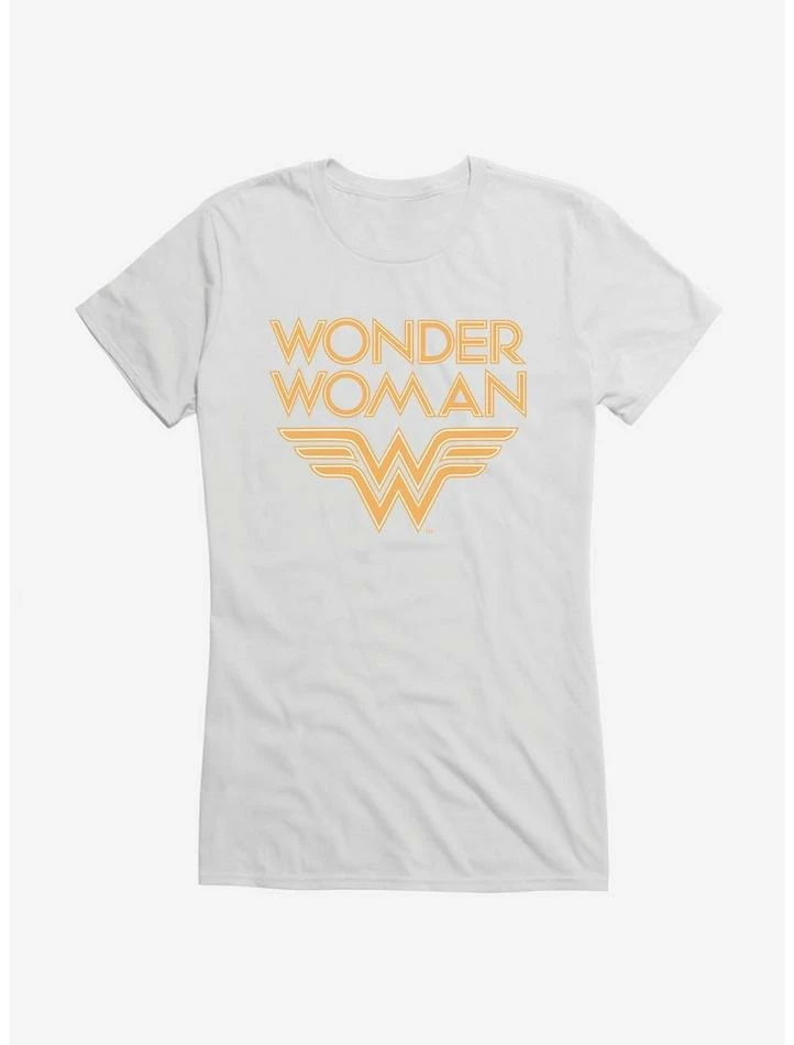 Buy 👏 DC Comics Wonder 👩 Woman Gold Wonder 👧 Girls T-Shirt ✨ - Image 6