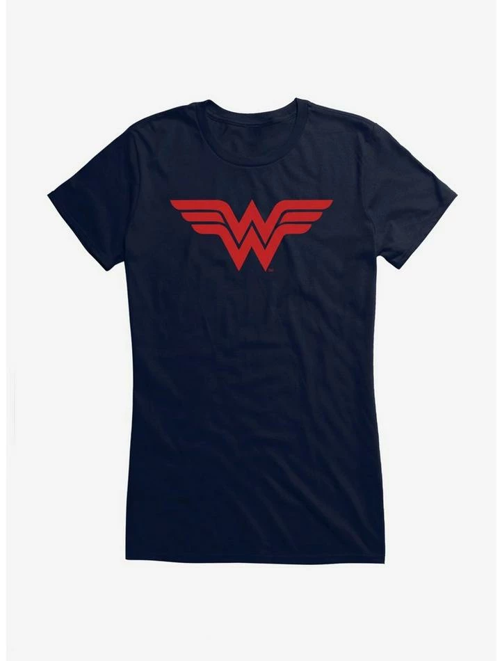 Promo ๐ฅฐ DC Comics Wonder ๐ฉ Woman Large Logo ๐ง Girls T-Shirt ๐งจ - Image 4