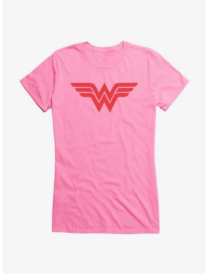Promo ๐ฅฐ DC Comics Wonder ๐ฉ Woman Large Logo ๐ง Girls T-Shirt ๐งจ - Image 5