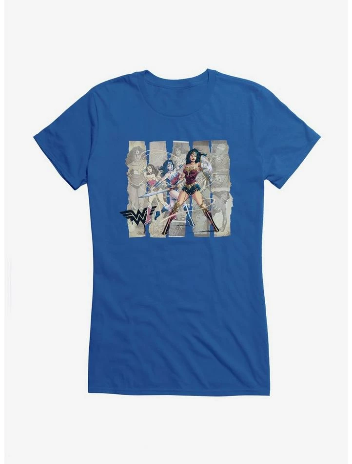 Promo ๐ DC Comics Wonder ๐ฉ Woman Multi Layered ๐ง Girls T-Shirt โ๏ธ - Image 5