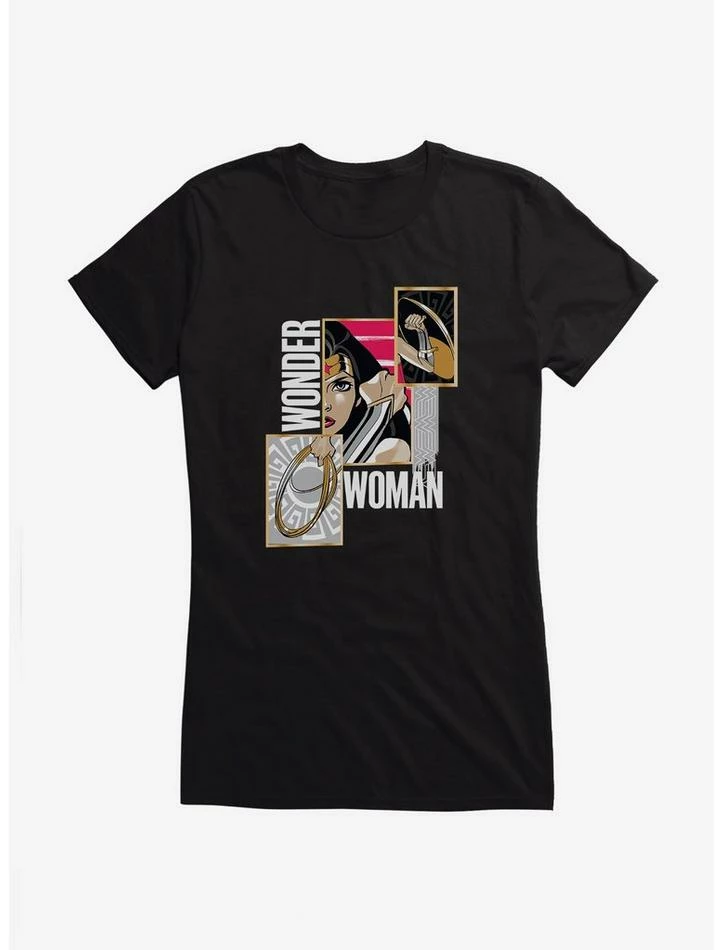 Outlet ๐ฏ DC Comics Wonder ๐ฉ Woman Objects Of Strength ๐ง Girls T-Shirt ๐ - Image 2
