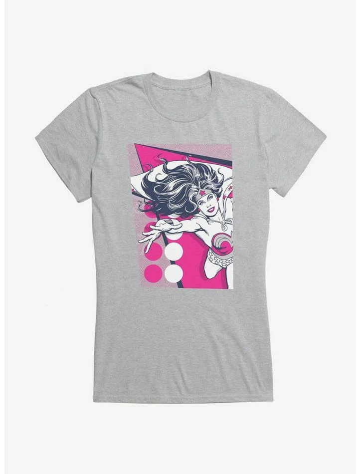 Promo 🤩 DC Comics Wonder 👩 Woman Multi Graphic 👧 Girls T-Shirt 🌟 - Image 3