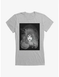 Discount 🎁 DC Comics Wonder 👩 Woman Swirls 👧 Girls T-Shirt 👏