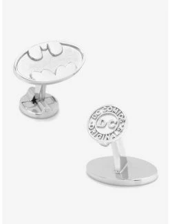Coupon 👍 DC Comics Batman Sterling Silver Batman Logo Cufflinks 🤩