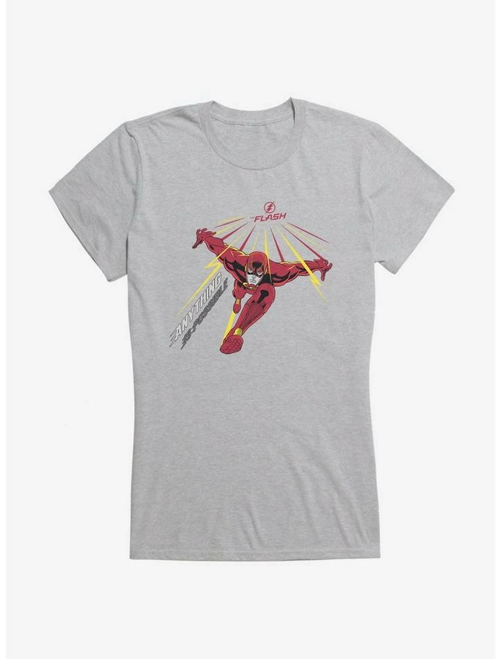 Top 10 โญ DC Comics The Flash Anything Is Possible ๐ง Girls T-Shirt ๐ - Image 3