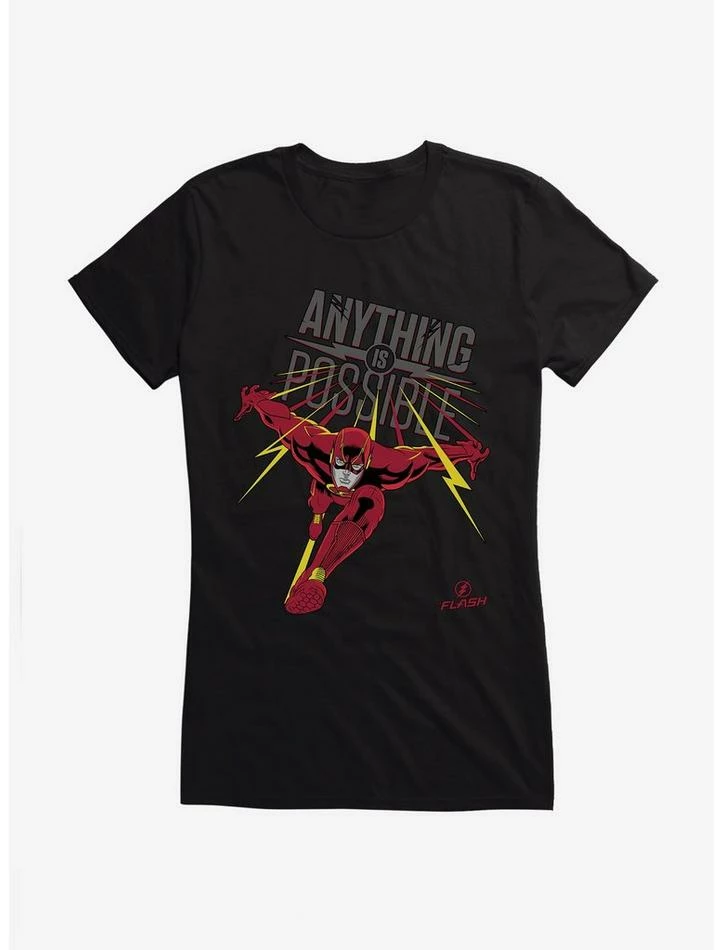 Best reviews of ๐ DC Comics The Flash Flash On The Go ๐ง Girls T-Shirt ๐คฉ - Image 2