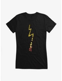 Coupon 💯 DC Comics The Flash Just A Young Man 👧 Girls T-Shirt 👏