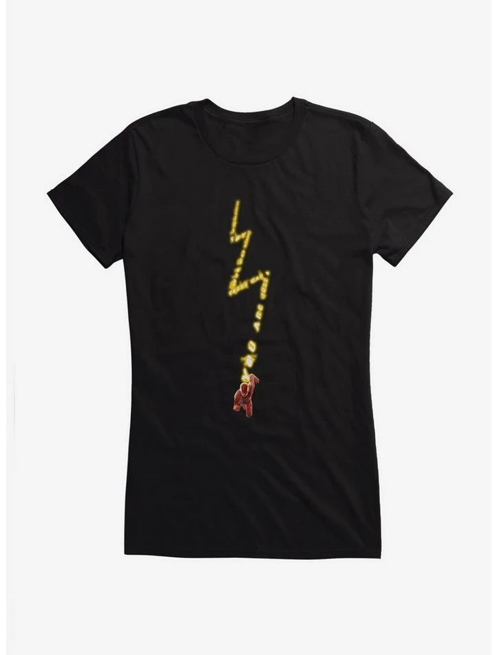 Coupon 💯 DC Comics The Flash Just A Young Man 👧 Girls T-Shirt 👏