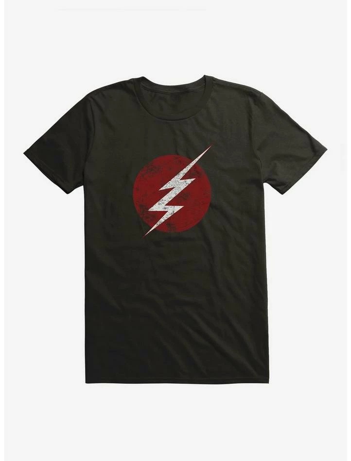 Best deal 👏 DC Comics The Flash Distressed Bolt T-Shirt ⭐ - Image 3