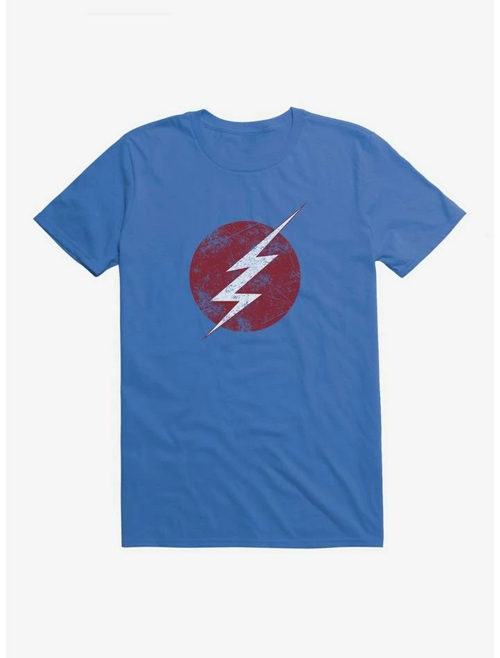 Best deal 👏 DC Comics The Flash Distressed Bolt T-Shirt ⭐ - Image 5