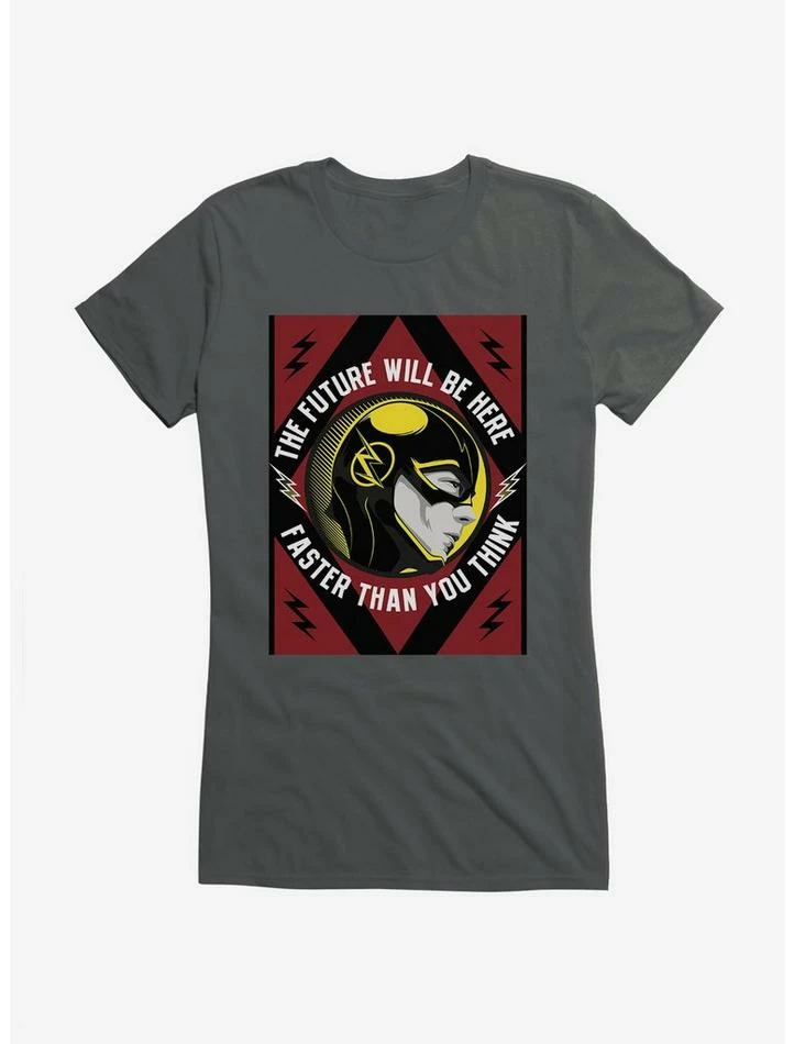 Best reviews of 😉 DC Comics The Flash Faster Than You Think 👧 Girls T-Shirt 🥰 - Image 3