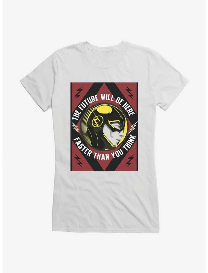 Best reviews of 😉 DC Comics The Flash Faster Than You Think 👧 Girls T-Shirt 🥰 - Image 6