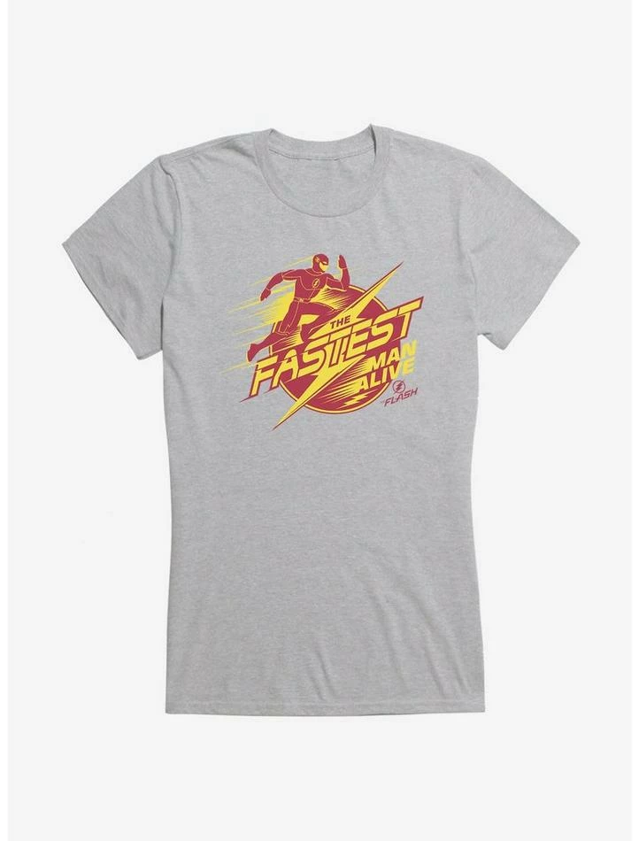 Best reviews of โจ DC Comics The Flash Fastest Man ๐ง Girls T-Shirt ๐ - Image 3