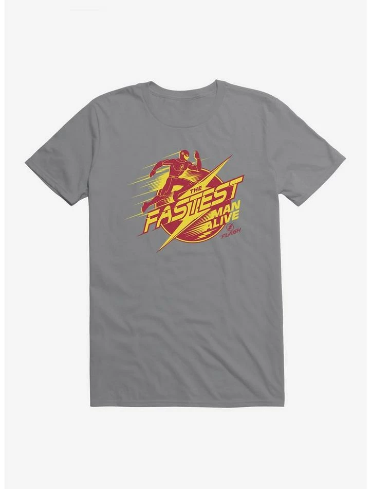 Cheapest ⌛ DC Comics The Flash Fastest Man T-Shirt 🥰 - Image 5