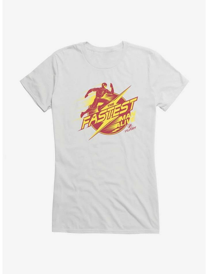Best reviews of โจ DC Comics The Flash Fastest Man ๐ง Girls T-Shirt ๐ - Image 6