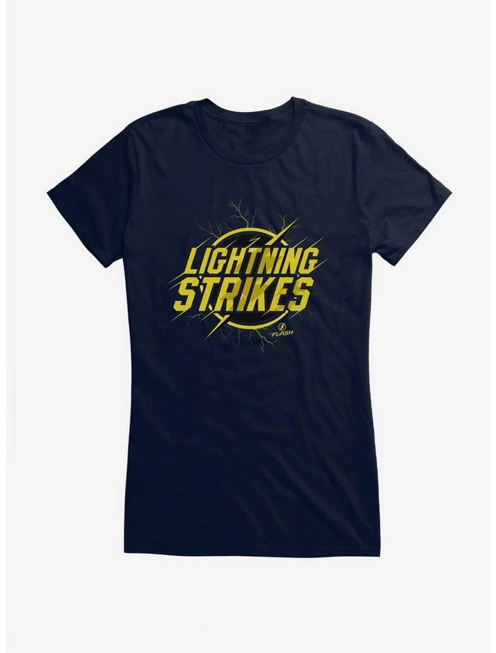 Flash Sale โค๏ธ DC Comics The Flash Lightning Strikes ๐ง Girls T-Shirt ๐ - Image 4