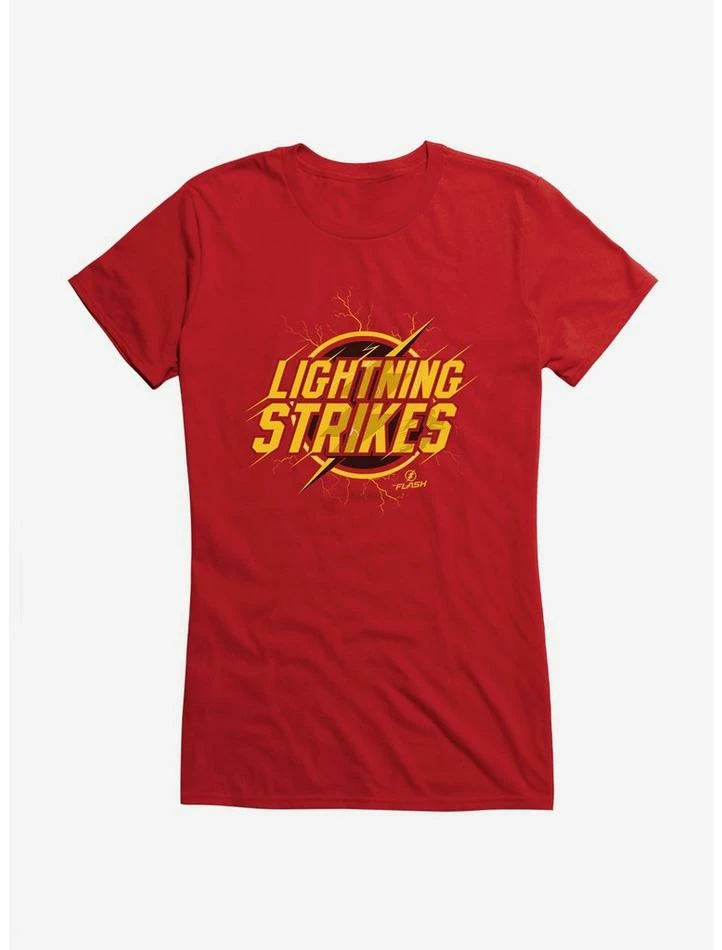 Flash Sale โค๏ธ DC Comics The Flash Lightning Strikes ๐ง Girls T-Shirt ๐ - Image 5