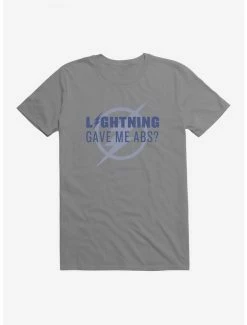 Best deal 🔔 DC Comics The Flash Lightning Gave Me Abs T-Shirt 👍