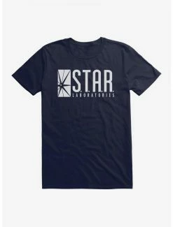 Best reviews of ⌛ DC Comics The Flash S.T.A.R. Laboratories T-Shirt 👏