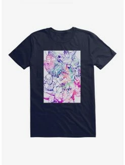 Top 10 โจ DC Comics Justice League Group Outlined T-Shirt โ