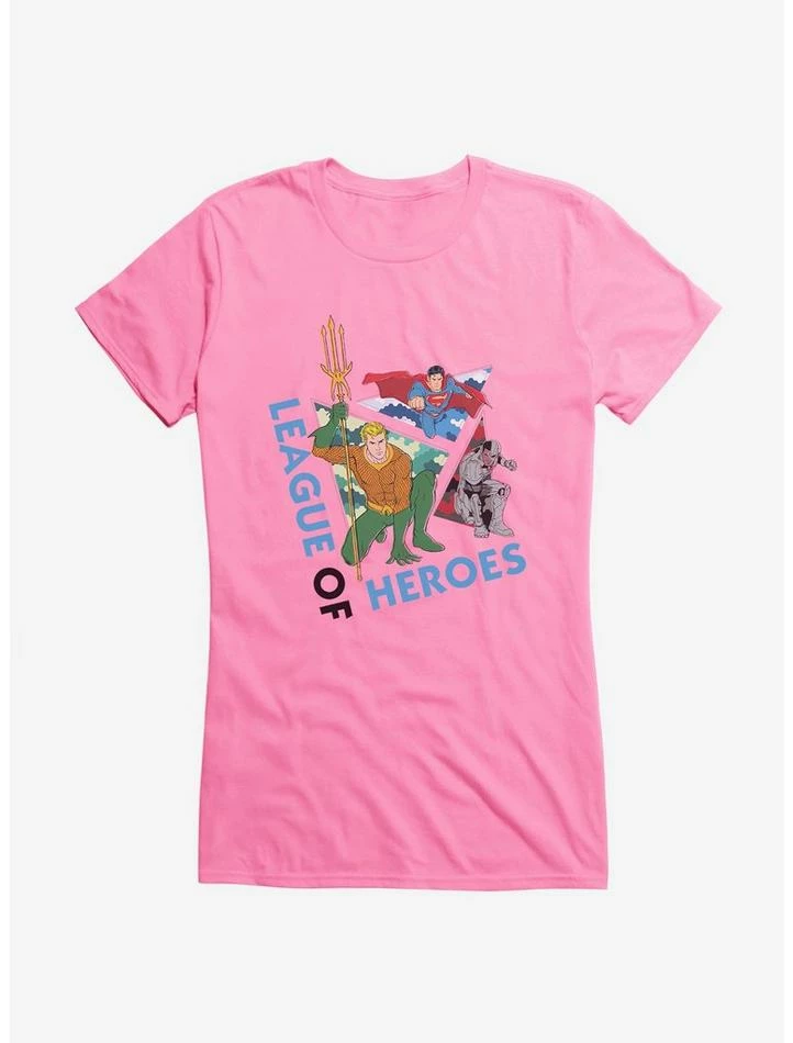 Best deal ✨ DC Comics Justice League Group League 👧 Girls T-Shirt 🛒 - Image 3